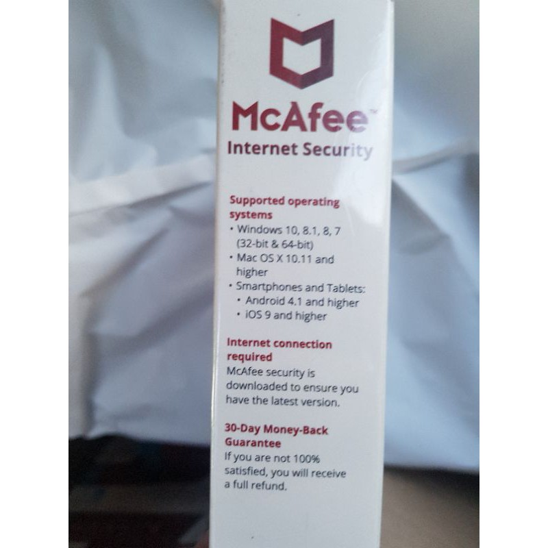 McAfee Internet Securityของแท้ (ใช้ได้ 10 อุปกรณ์1ปี) - Super_max88 ...