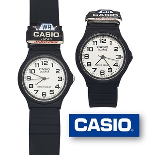 (กันน้ำ) นาฬิกาcasio พร้อมกล่อง นาฬิกาข้อมือผู้ชาย casio สายยาง สีดำ นาฬิกาผู้ชาย นาฬิกาคาสิโอ้ นาฬิกาเด็กโต RC537