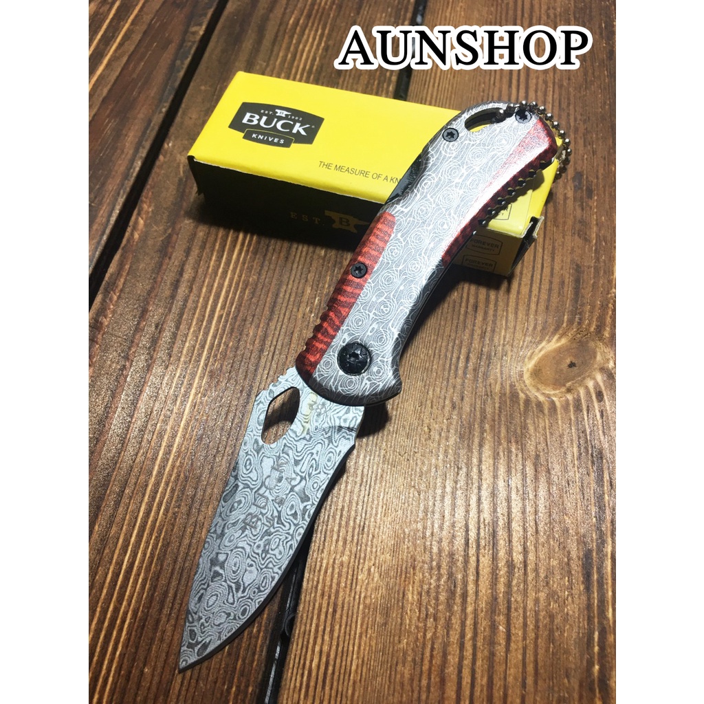 C14 มีดพับเล็ก x82 (A2) สกรีนลายดามัสกัส ขนาดเล็ก เหมาะสำหรับการใช้งานเอนกประสงค์ รูปทรงคล้ายมีด Buc