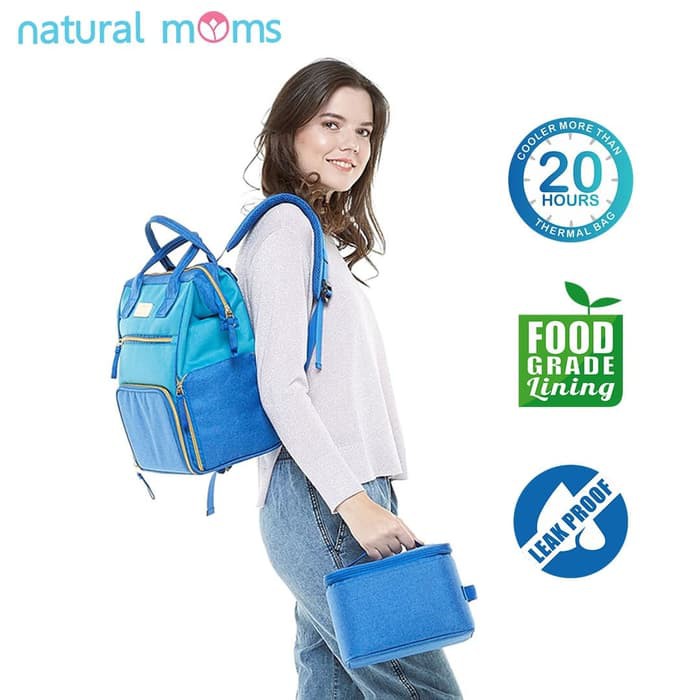 LUCKYBS Thermal Bag / Cooler Bag Natural Moms - Backpack New Igloo Marien