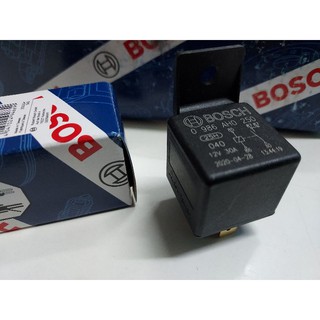 รีเลย์#BOSCH#12V30A5ขา#กล่องน้ำเงิน