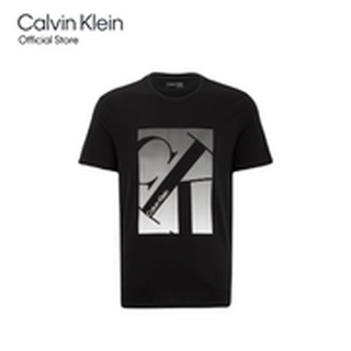 Calvin Klein เสื้อยืดผู้ชาย รุ่น 40IC806 001 - สีดำ