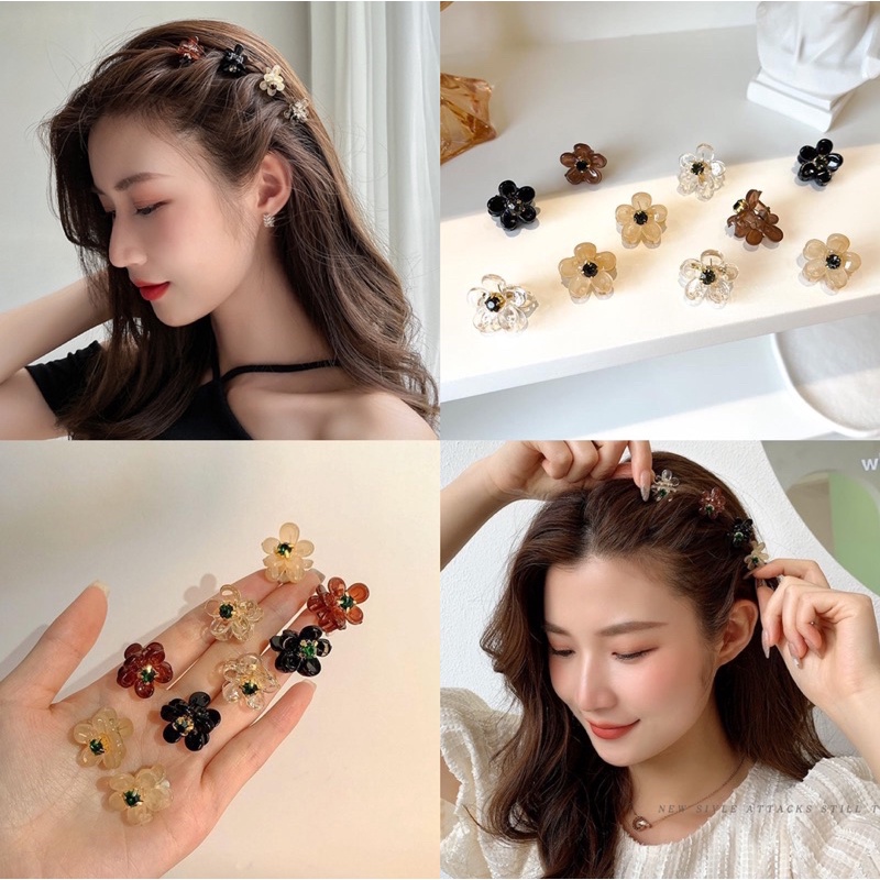 กิ๊บหนีบผม กิ๊บติดผม กิ๊บดอกไม้จิ๋วพร้อมส่งในไทย