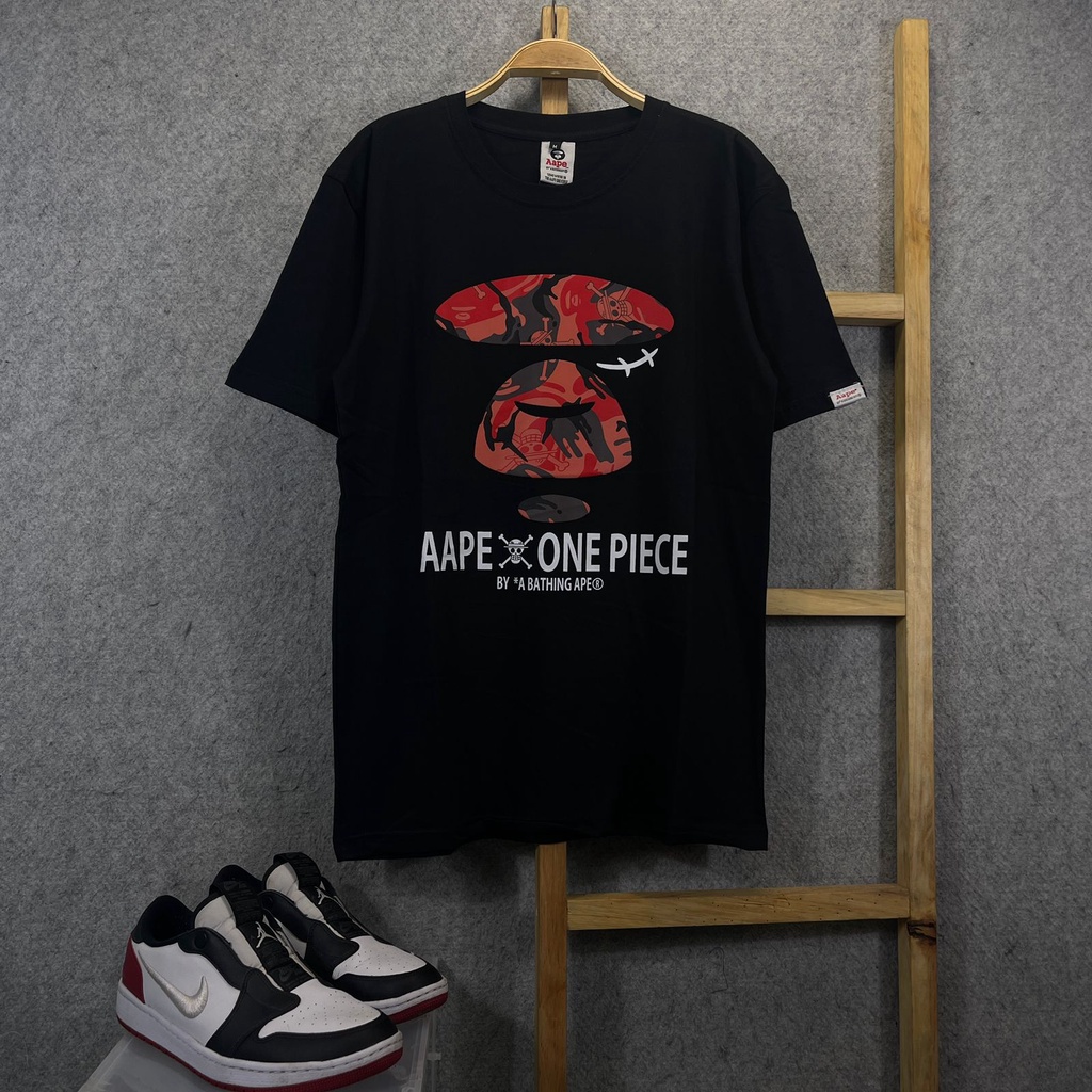 เสื้อยืด Aape x One Piece นําเข้า + แท็กเต็มตัว #1