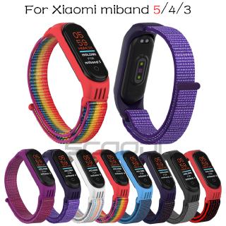 สายนาฬืกาไนล่อน สําหรับ Xiaomi Mi band 6 Miband 3 4 5 NFC