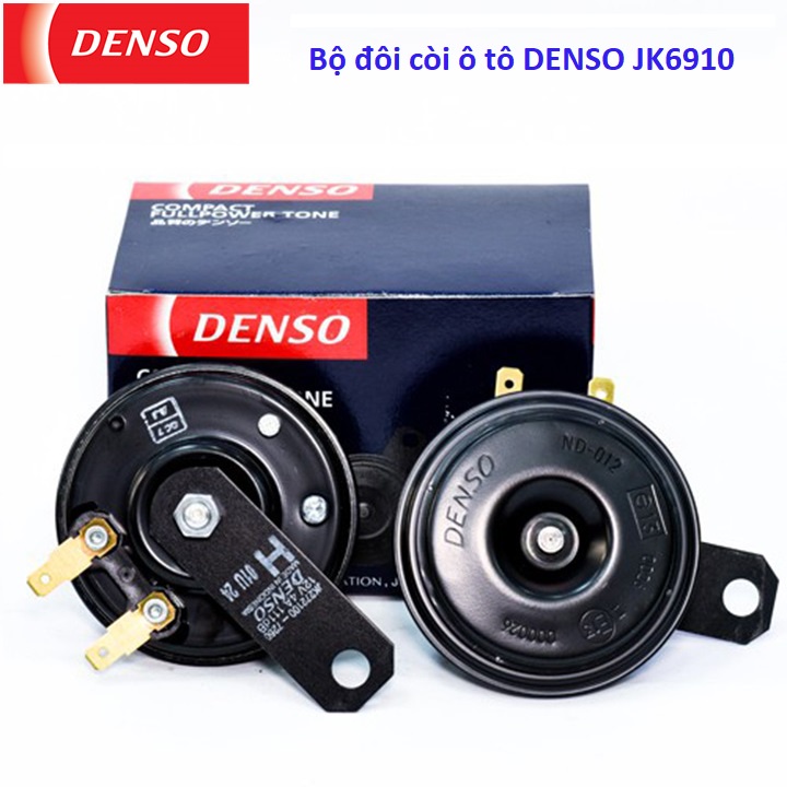 Duoฮอร์นดิสก์ ยี่ห้อ DENSO 12V - สินค้าของแท้ (Origin: อินโดนีเซีย)
