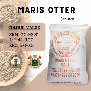 Maris Otter Pale Ale Malt (Thomas Fawcett)(1 กระสอบ)25 KG *ไม่บด* (1 ออเดอร์ ต่อ 1 กระสอบ)