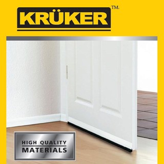 [ส่งฟรี] KRUKER คิ้วกันแมลง 100 cm. สีน้ำตาล KK3948 คิ้วกันประตู กันฝุ่น กันเสียง กันแอร์ออก