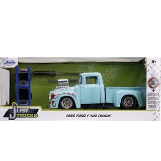 1:24 1956 Ford F100 Pickup + ชุดเปลี่ยนล้อ[Jada]