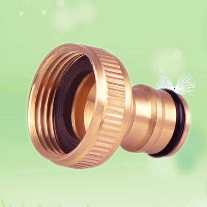 ZEN CONNECTOR IN 20MM TO QUICK COUPLING - BRASS - 553