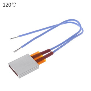 12V PTC Ceramic Electric Heating Plate Aluminum Shell Ceramic Sheet Constant Temperature Heater NEW