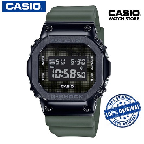 MK Casio G-Shock นาฬิกาข้อมือผู้ชาย สายเรซิ่น รุ่น GM-5600 SERIES (GM-5600-1,GM-5600B-3)