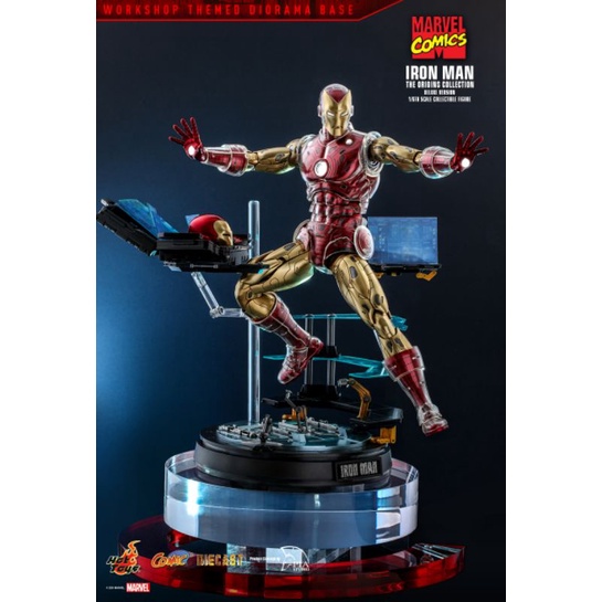 HOT TOYS CMS08D38 MARVEL : COMICS IRON MAN [THE ORIGINS COLLECTION] (DELUXE VERSION)