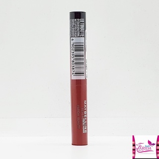 🔥โปรค่าส่ง25บาท🔥Maybelline Ultimatte by Color Sensational Lipstick 1.7g.เมย์เบลลีน ลิปอัลทิแมท ลิปแมทผสมเบลอลิ่งเจล