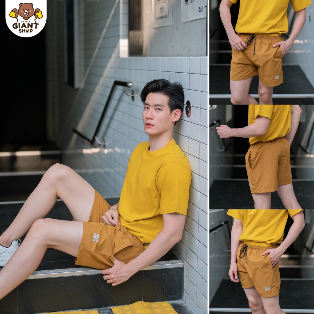 GIANTSHOP กางเกง BRNG BRNG ขาสั้น 35 สี (BG) - รูปที่ 6