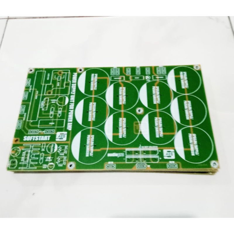 PCB Softstart Plus PCB 10 Elco PSU Class ab และ b