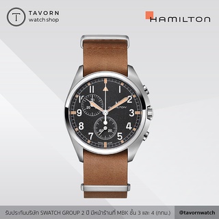 นาฬิกา Hamilton Khaki Aviation Pilot Pioneer Chrono Quartz รุ่น H76522531