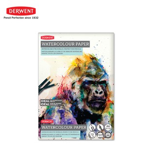 DERWENT สมุดสเก๊ตช์ภาพ 300 gms (Watercolor Paper Pad 300 gms) 1 เล่ม