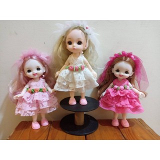 ชุดตุ๊กตา บาโบลี่ เจ้าสาว Baboliy Doll Dress Bride  FANCY COLLECTION