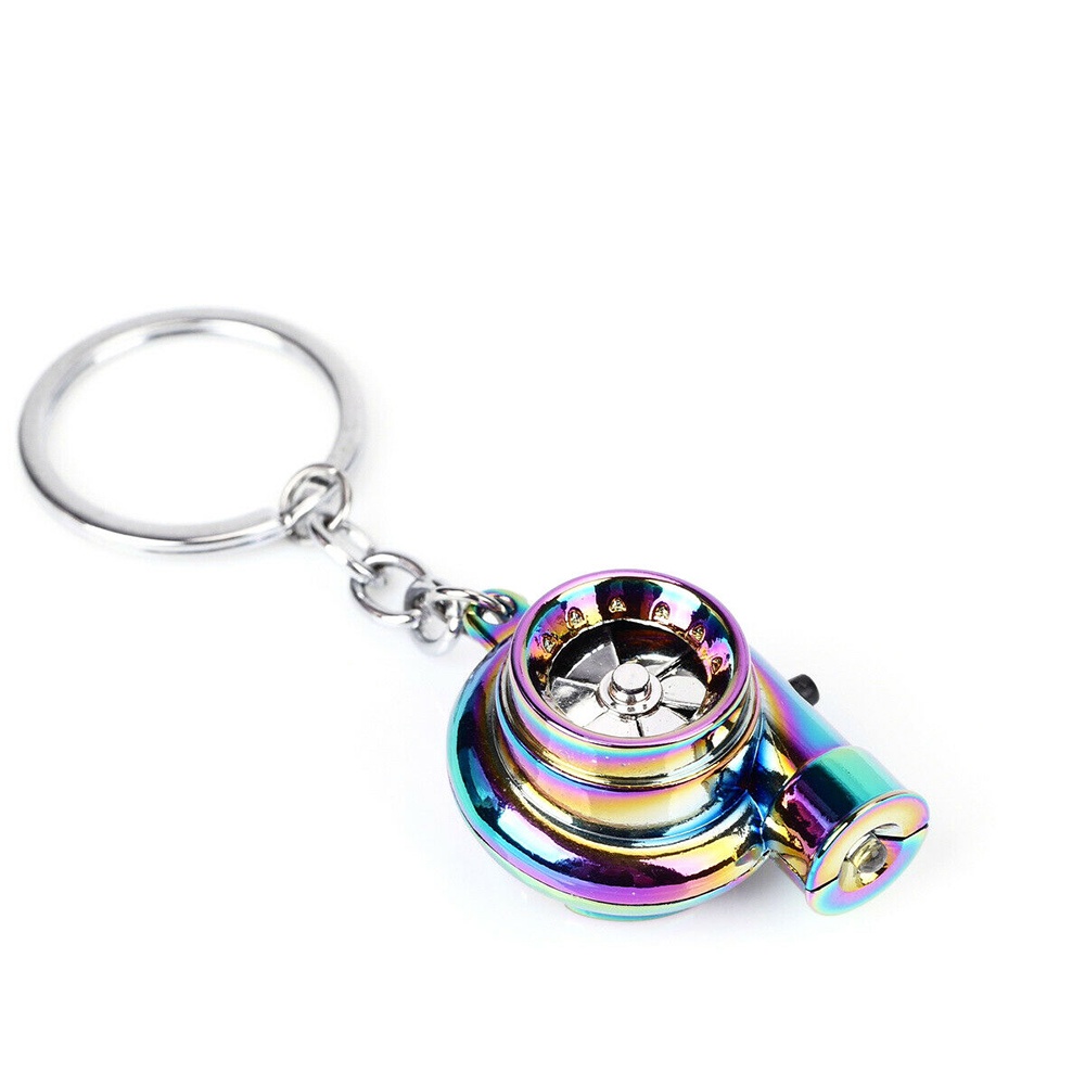 Turbo Turbocharger Keychain Turbine Keyring Keyfob Car Keyring Car Interior Accessories