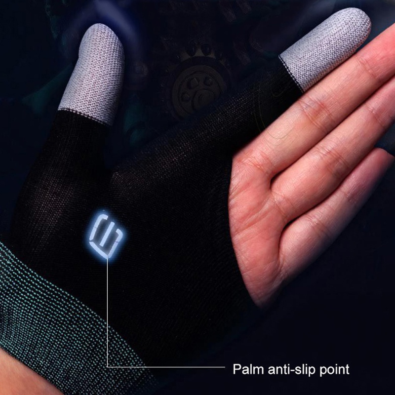 Vivi ถุงมือเล่นเกมแบบบางพิเศษระบายอากาศป้องกันเหงื่อสําหรับโทรศัพท์มือถือ