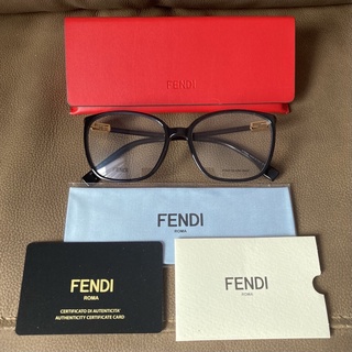 New! Fendi Eyeglasses ขอบดำ