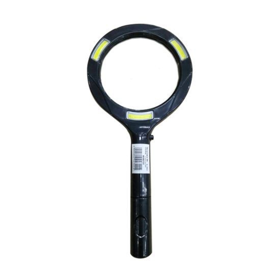 LUZINA ไฟฉายแว่นขยาย รุ่น PM012 ขนาด 24 x 2 x 11.4 ซม. สีดำ ใช้งานได้ยาวนาน กระจายแสงได้วงกว้าง