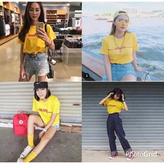 เสื้อยืดDHL