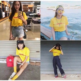 เสื้อยืดDHL