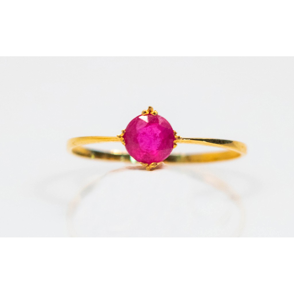 แหวน(Ring gold silver)R-GS-PINK