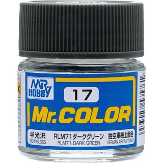 Mr.COLOR C17 RLM71 DARK GREEN