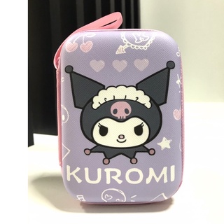 KUROMI PP กล่องใส่ PWB , HDD , หูฟัง , เอนกประสงค์, Size L ลาย KUROMI PP งานดี evaกันกระแทก ขนาด13.5x9.5x3.5cm     MNN