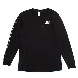 SLUM LTD - RIPNDIP Lord Nermal L/S Black