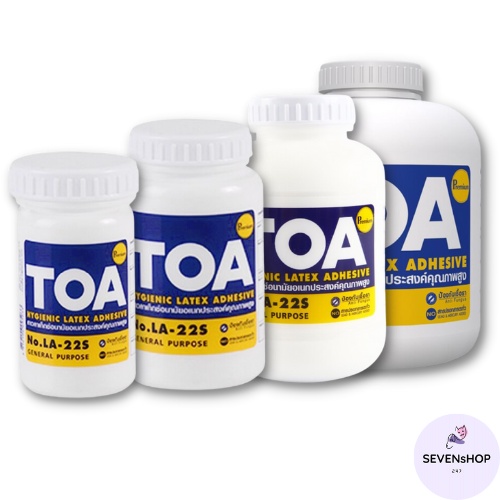 กาว TOA กาวลาเท็กซ์ 4oz 8oz 16oz 32oz