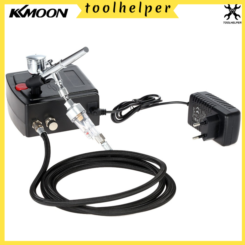 kkmoon Airbrush เครื่องอัดอากาศปั๊มลม