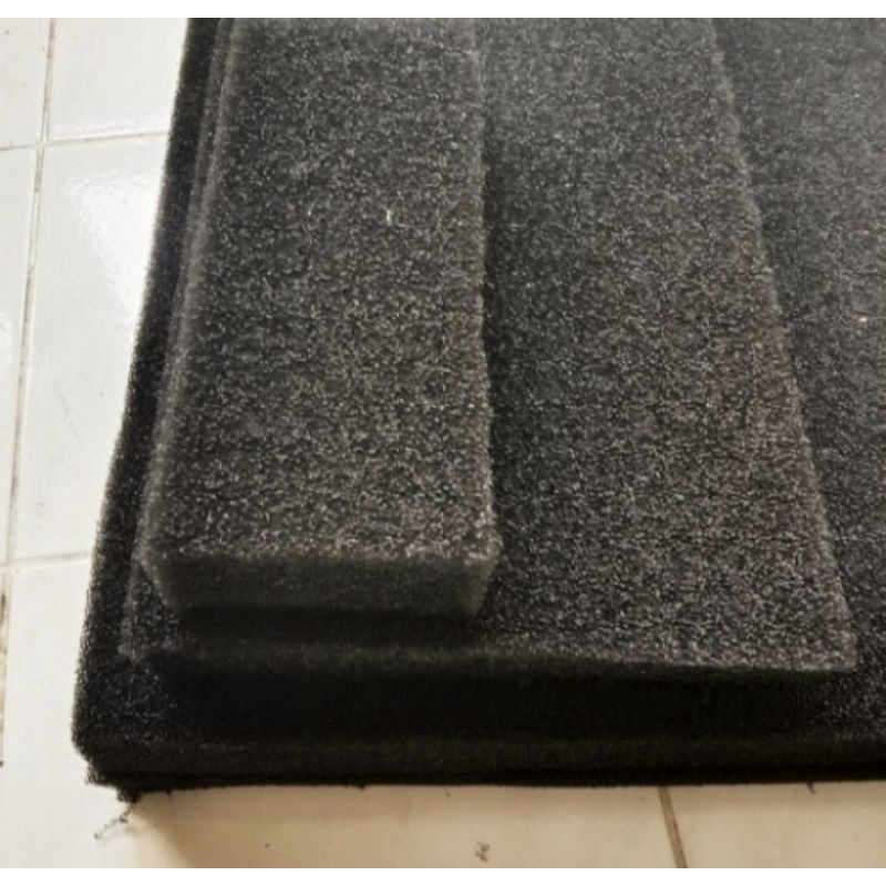 Biofil Filter Biosponger Biofoam Black Foam Filter Aquarium Pond Filter 100x50x2.5cm