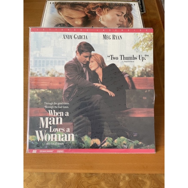 แผ่นหนังเลเซอร์ดิสก์ Laser Disc (มือ 2) : When a Man Loves a Woman