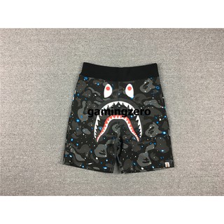 [พรีออเดอร์] BAPE SPACE CAMO SHARK SWEAT SHORTS