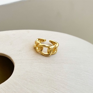 RINDA.STUDIO - Bold chain ring (แหวน)