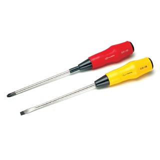 Champion ไขควง ปากแบน + ปากแฉก รุ่น 1800F ( ขนาด 4 - 12 นิ้ว ) ( Screwdriver )