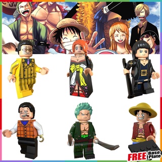 ฟิกเกอร์ One Piece Monkey D. ฟิกเกอร์ Luffy Nami Zoro Nico Robin Sir Crocodile Borsalino Manga ขนาดเล็ก สําหรับสะสม