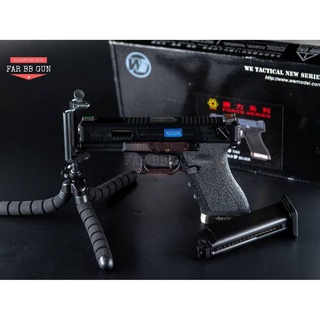 ของเล่น BB Gun WE G18 Custom (Full - auto) สีดำ ระบบกรีนแก๊ส