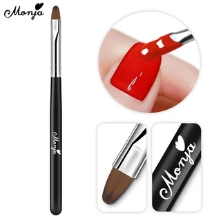 Monja แม่พิมพ์อะคริลิค UV เจล คริสตัล โพลี 15 มล. 10 สี สําหรับตกแต่งเล็บ DIY