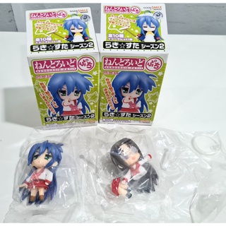 [แท้/มือ1] Lucky☆Star  Konata &amp; Hiyori Nendoroid Petit Lucky Star Season 2