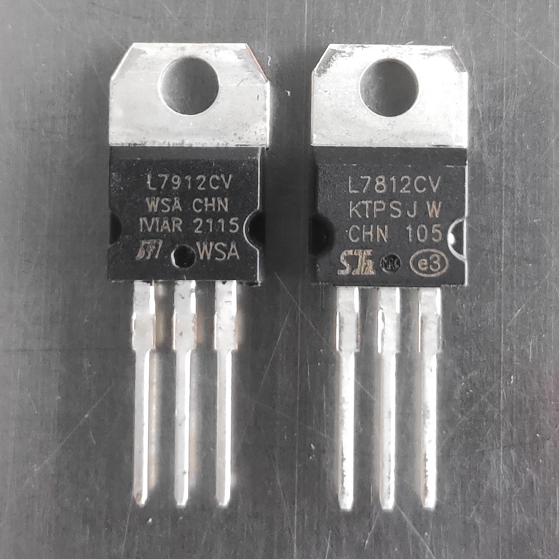 ทรานซิสเตอร์ L7812 IC L7812CV ทรานซิสเตอร์ L7912 IC L7912CV L 7812 L 7912 VOLTAGE REGULATOR