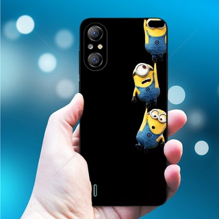 เคสโทรศัพท์มือถือ ซิลิโคนนิ่ม ปิดด้านหลัง พิมพ์ลายมินเนี่ยนน่ารัก แฟชั่น สําหรับ ITEL A49 LTE A49 A58 Pro A58 A49 LTE A49 A58 Pro A58