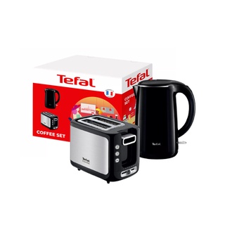 TEFAL SET NY21- S03  กาต้มน้ำไฟฟ้า รุ่น KO260810 + เครื่องปิ้งขนมปัง รุ่น TT3670