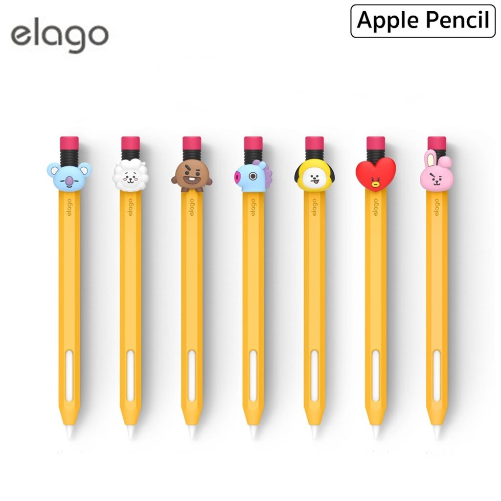 Elago BT21 Pencil 2nd Generation Cover ปลอกปากกาเกรดพรีเมี่ยม รองรับ Pencil 2nd(ของแท้100%)