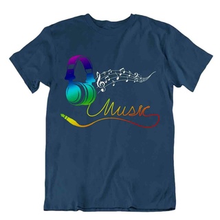 เสื้อยืดลําลอง แขนสั้น พิมพ์ลาย Listening To Music Music And Art สําหรับผู้ชายS-5XL