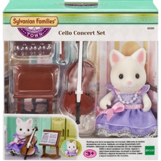 Sylvanian Town Cello Concert Set